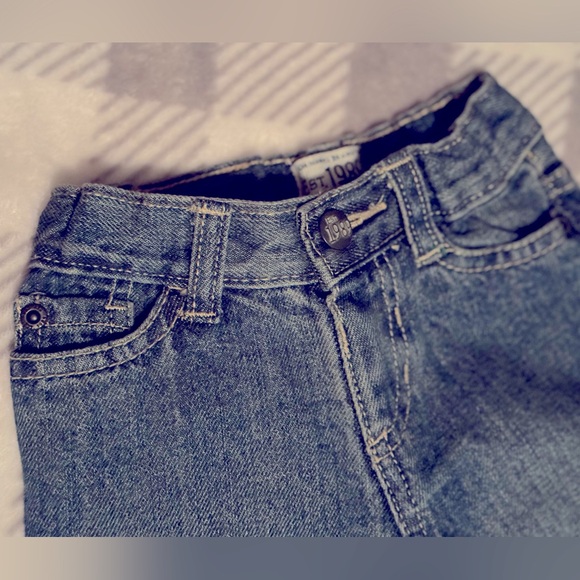 NWT - The Children’s Place Boot Cut Infant Blue Jeans 6-9 mths - Picture 4 of 6